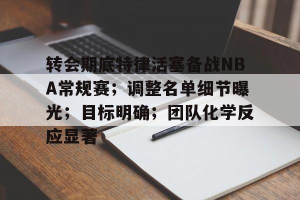 半岛体育官网-转会期底特律活塞备战NBA常规赛；调整名单细节曝光；目标明确；团队化学反应显著的简单介绍